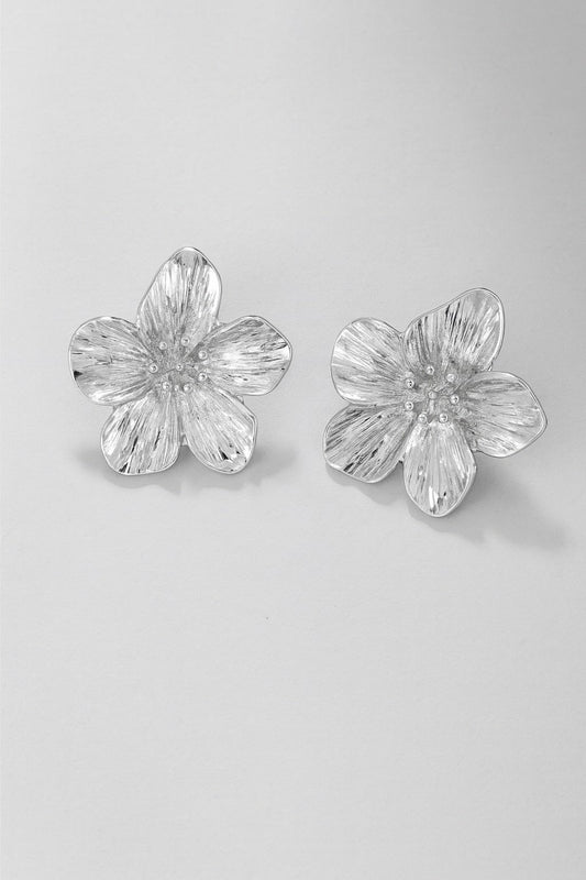 Pendientes diseño flor