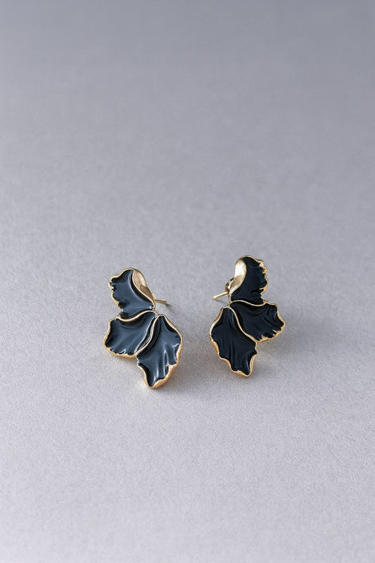 Pendientes diseño floral