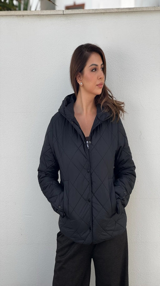 Chaqueta acolchada capucha