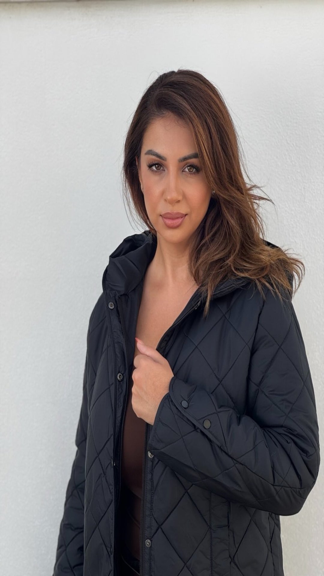 Chaqueta acolchada capucha