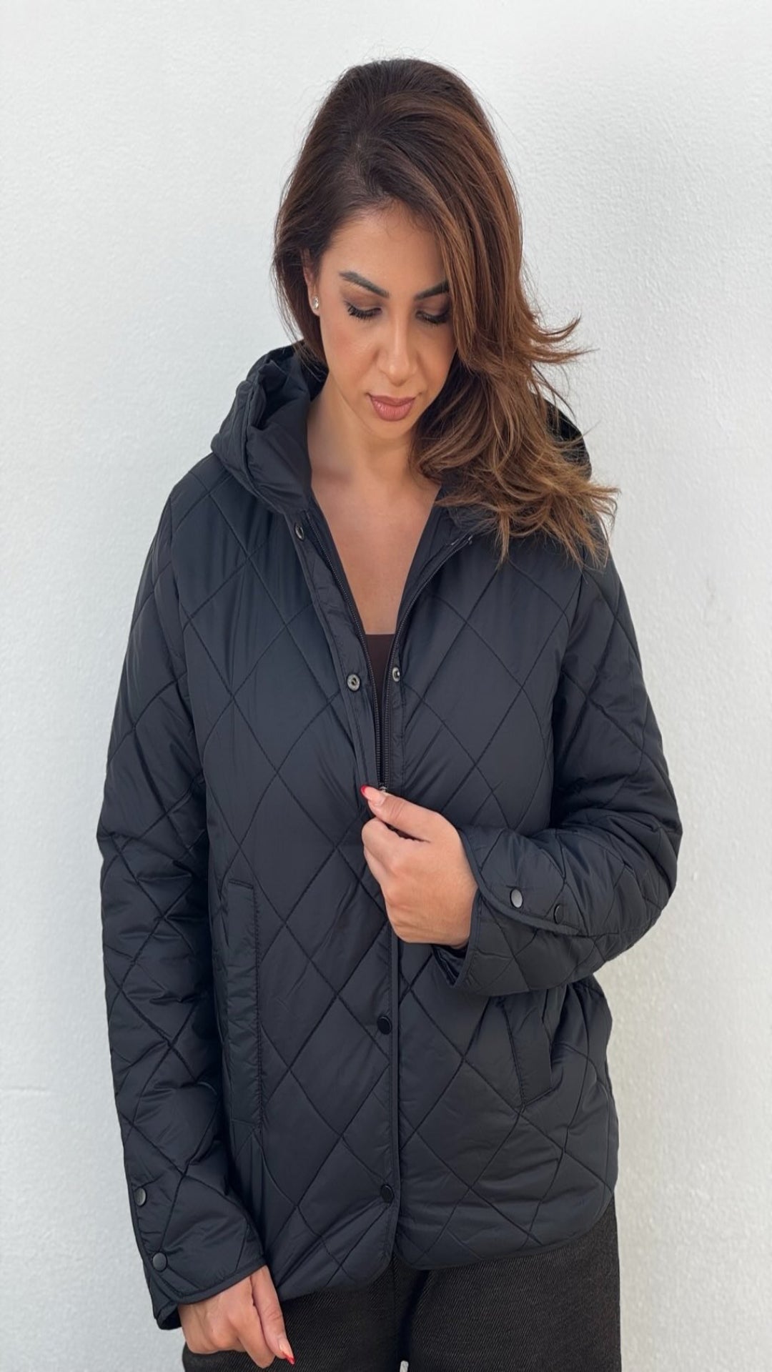 Chaqueta acolchada capucha