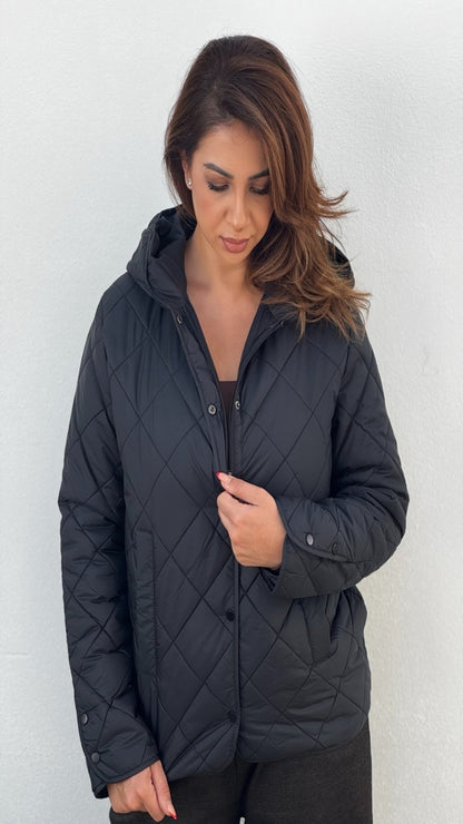Chaqueta acolchada capucha
