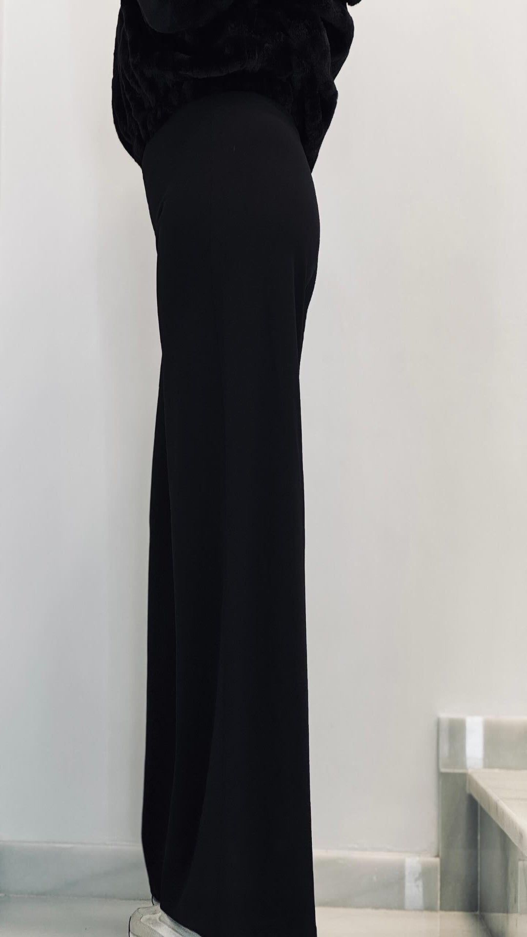 Pantalón fluido recto