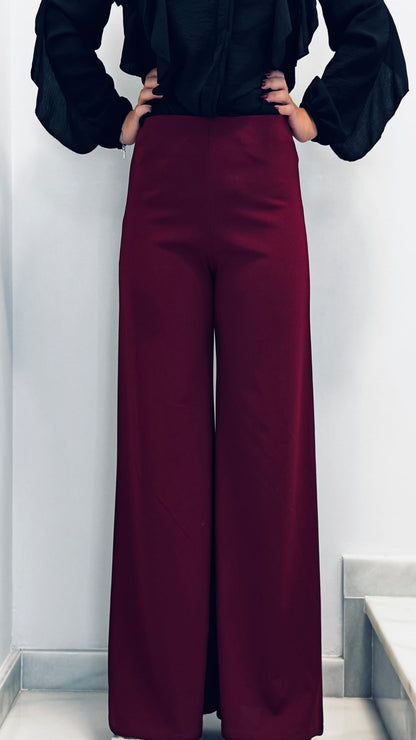 Pantalón fluido recto