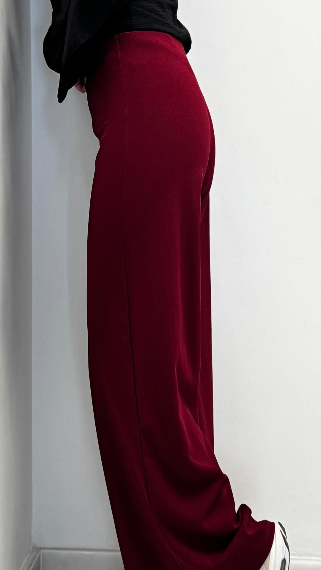 Pantalón fluido recto