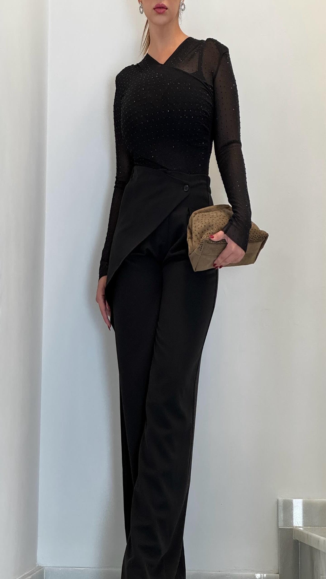 Body entallado brillos