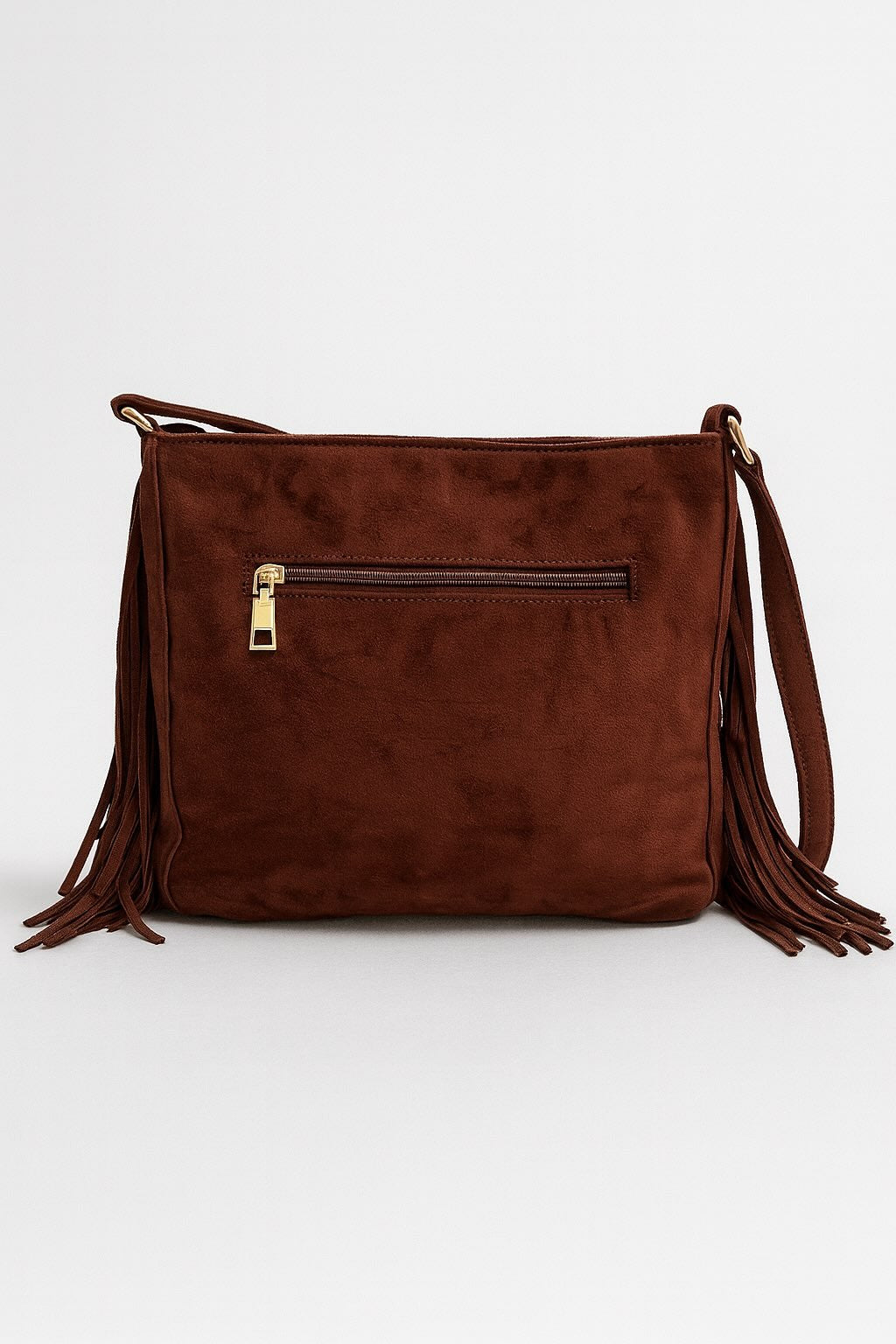 Bolso bandolera con flecos