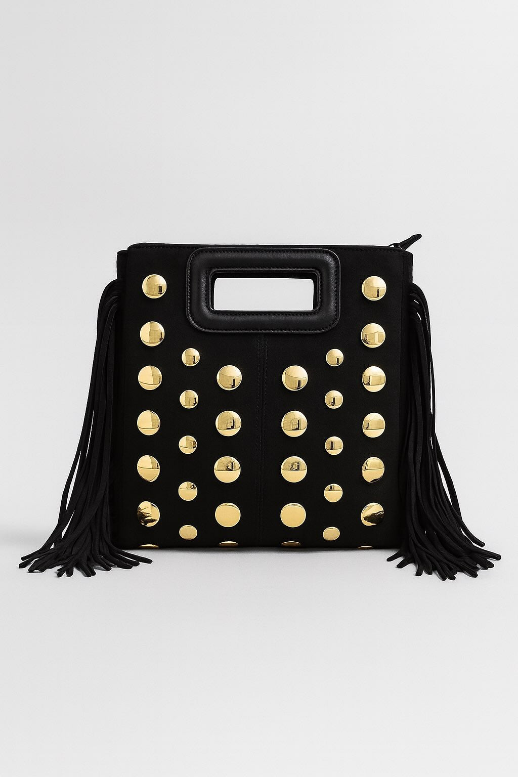 Bolso flecos con tachuelas