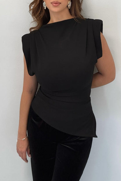 Top hombreras asimétrico