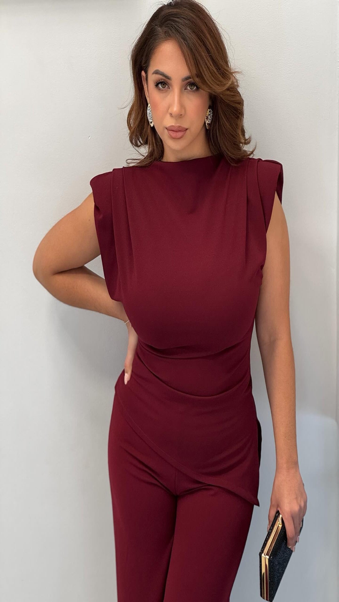 Top hombreras asimétrico