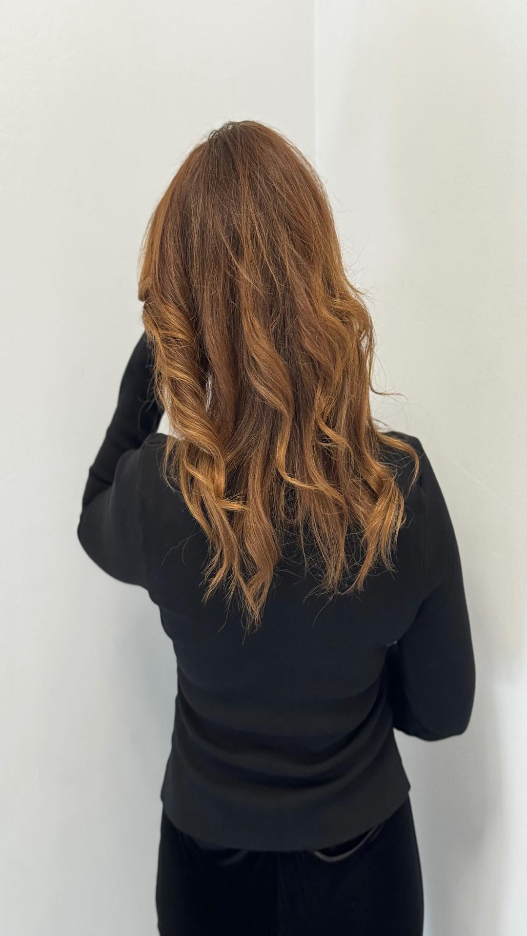 Chaqueta punto botón dorado