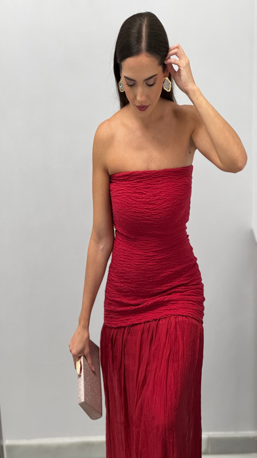 Vestido palabra de honor