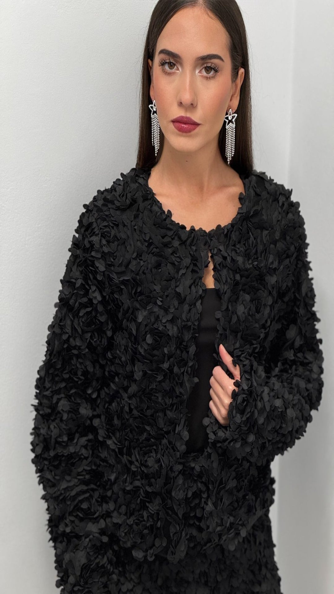 Chaqueta diseño flores