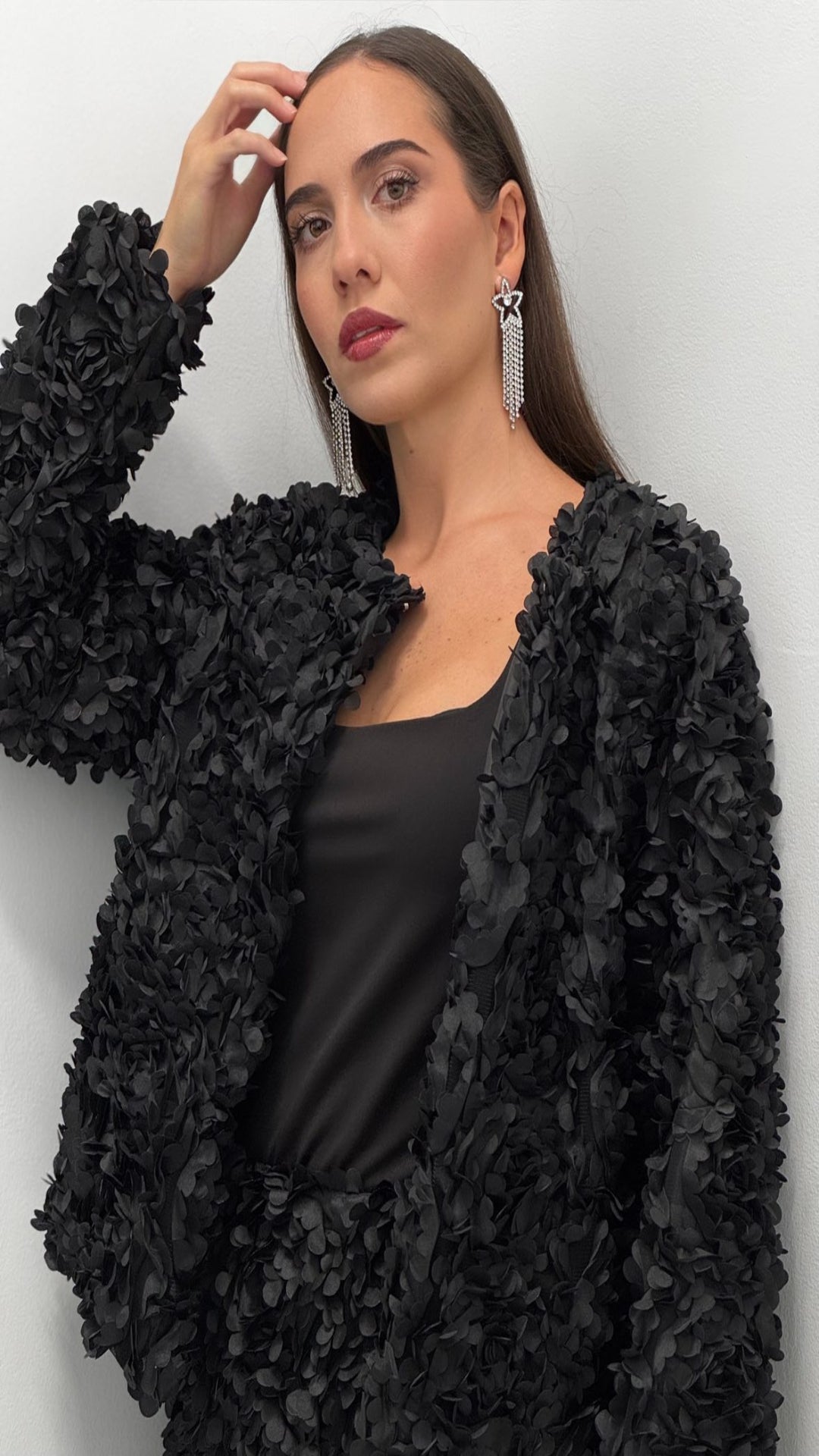 Chaqueta diseño flores