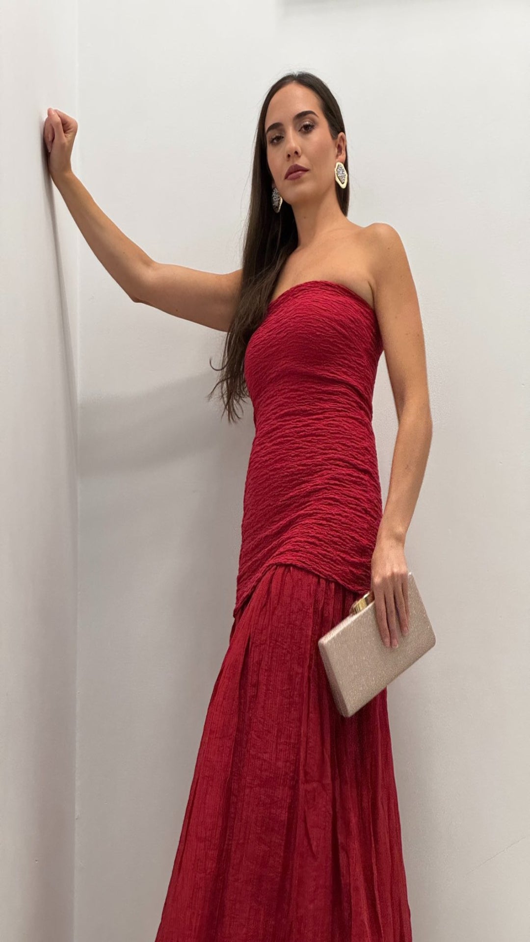 Vestido palabra de honor