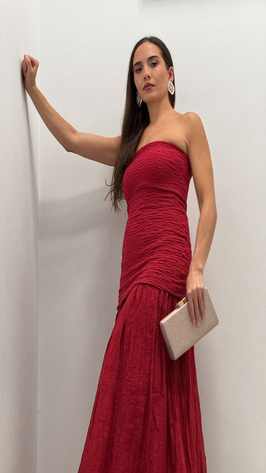 Vestido palabra de honor