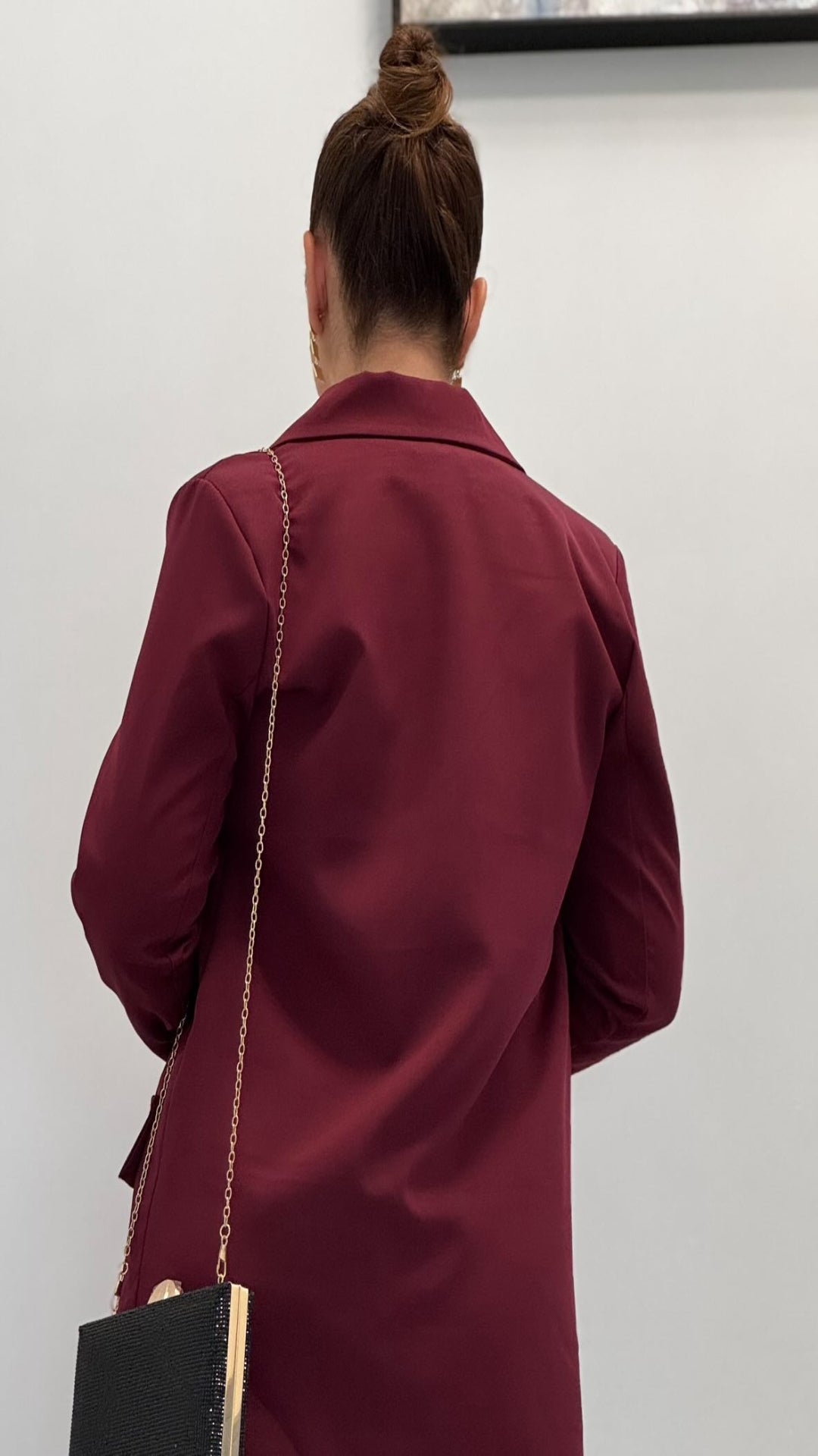 Blazer básica fluida