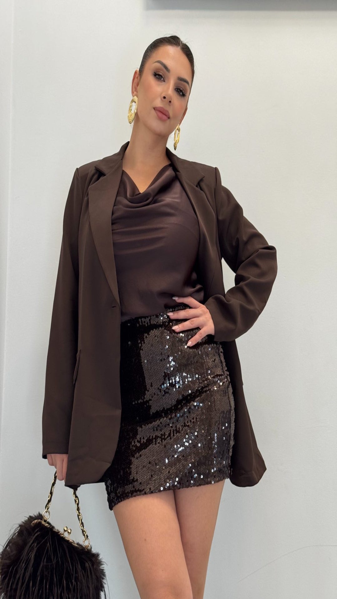 Blazer básica fluida