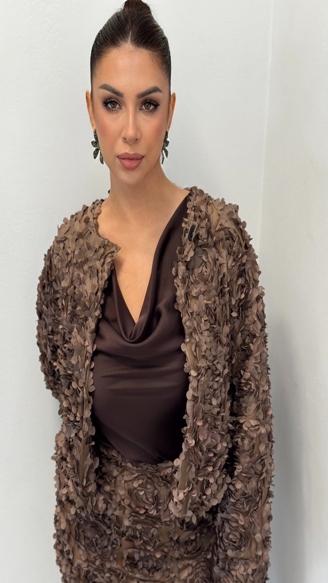 Chaqueta diseño flores