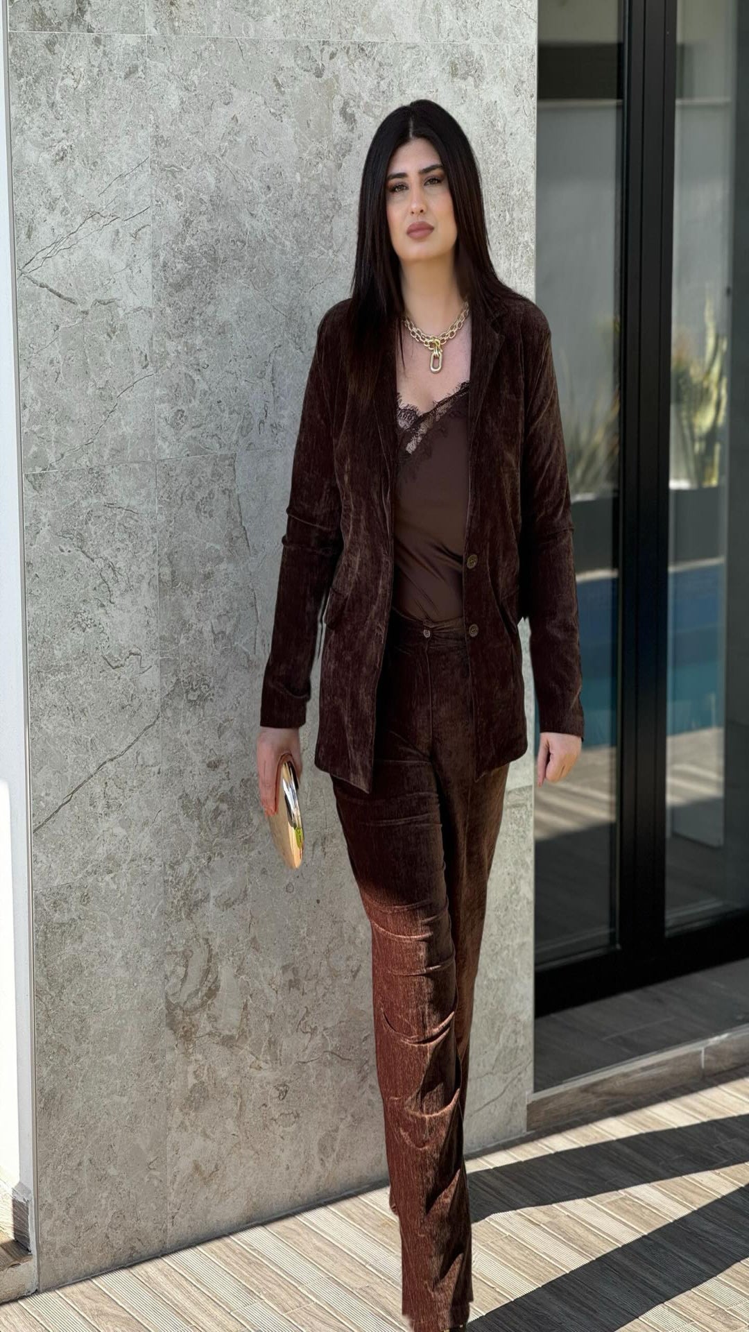 Conjunto terciopelo soft