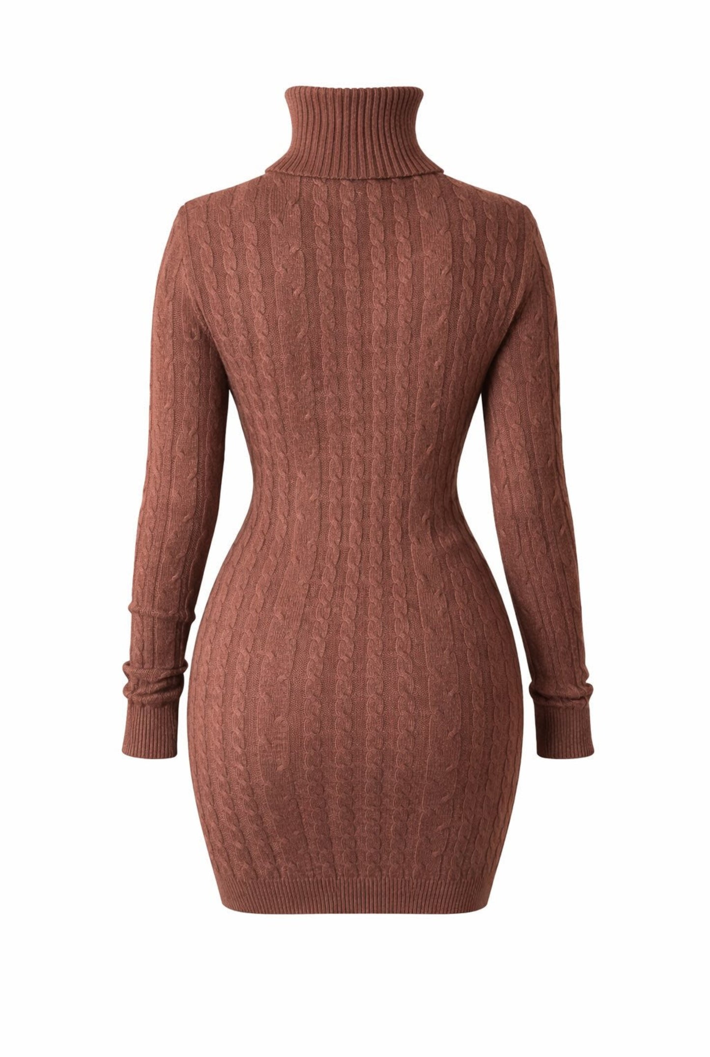 Vestido punto trenzado