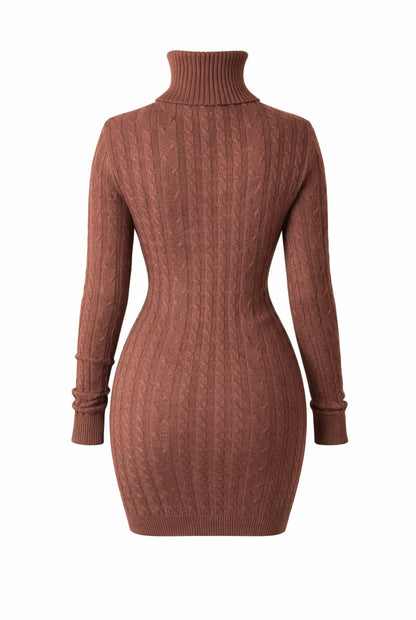 Vestido punto trenzado