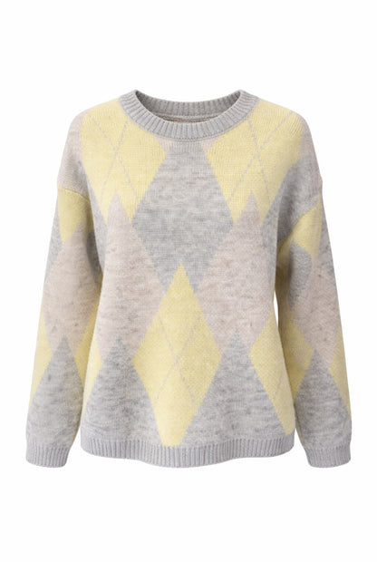 Jersey lana rombos