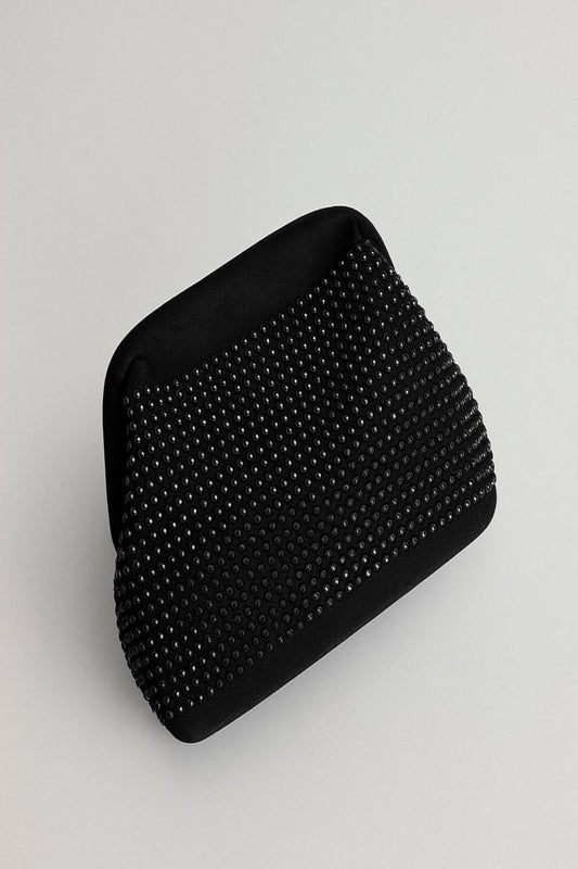 Bolso efecto ante strass