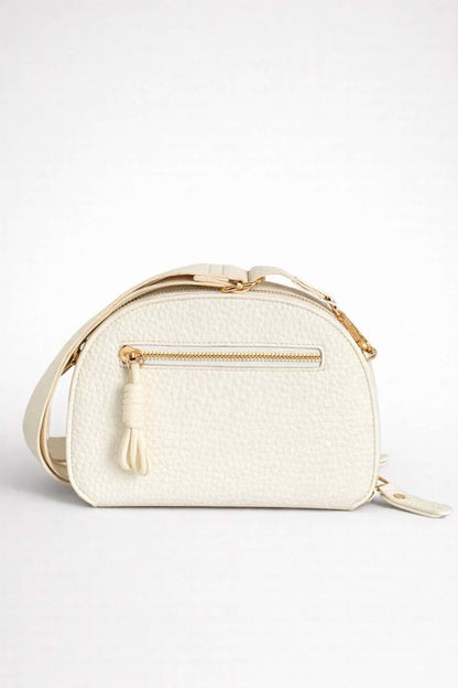 Bolso bandolera de forma redondeada