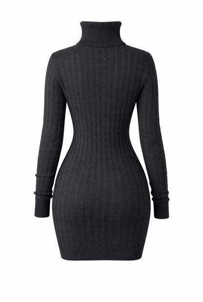 Vestido punto trenzado