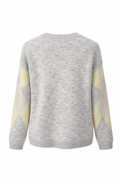 Jersey lana rombos