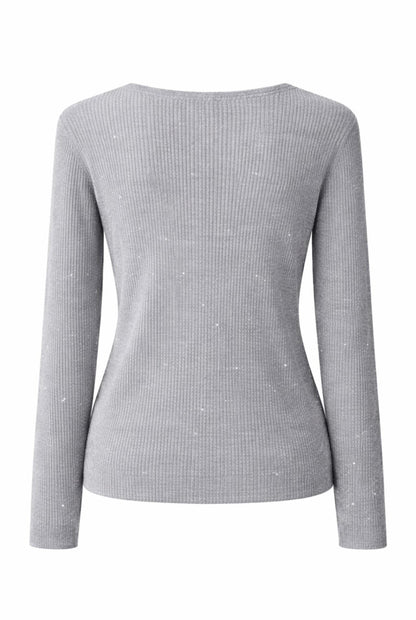 Jersey canalé brillos