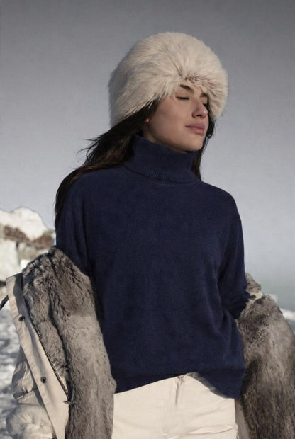 Jersey soft cuello subido