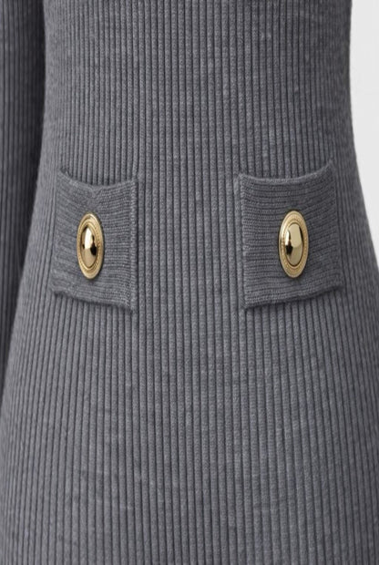 Vestido punto volantes