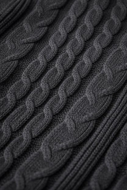 Vestido punto trenzado