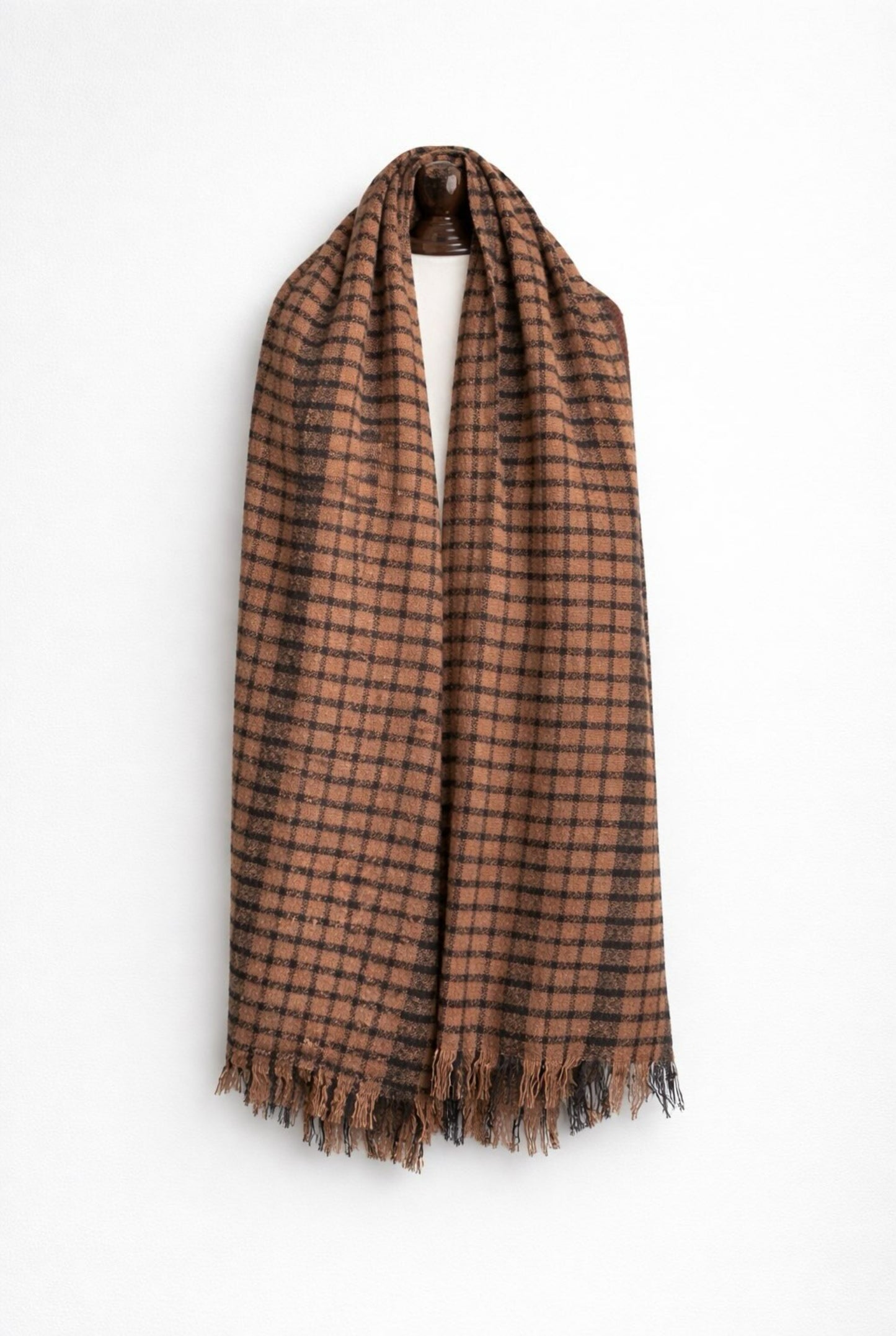 Bufanda jacquard a cuadros