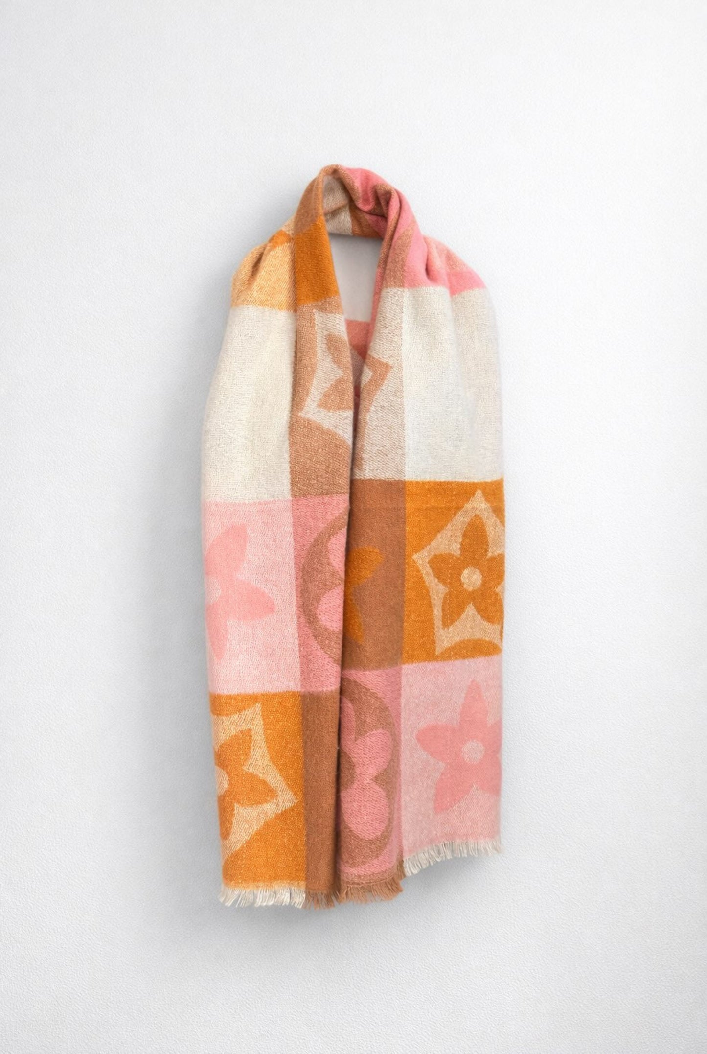 Bufanda floral multicolor