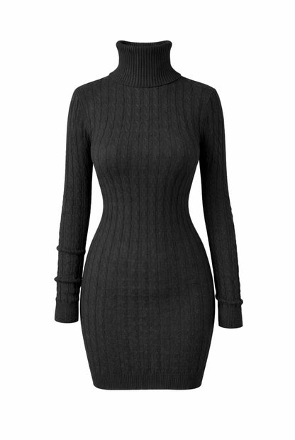 Vestido punto trenzado