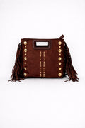 Bolso ante con flecos