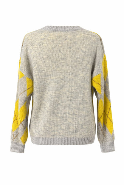 Jersey lana rombos