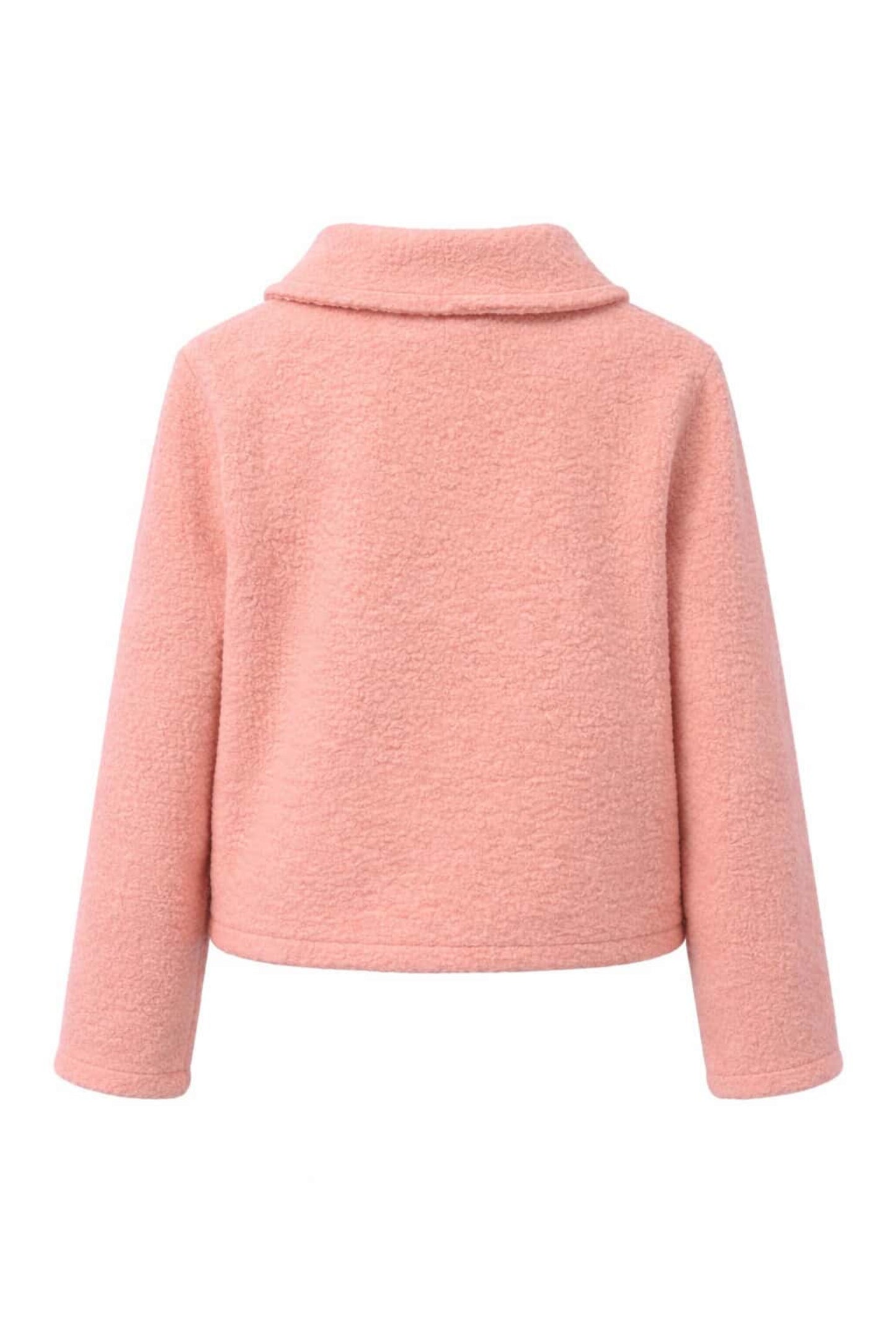 Cazadora bouclé botones