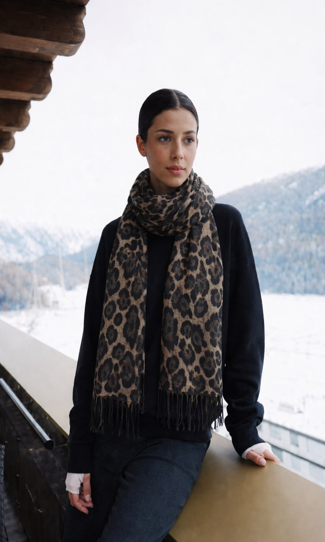 Bufanda animal print