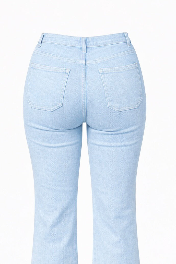 Jeans push up botones