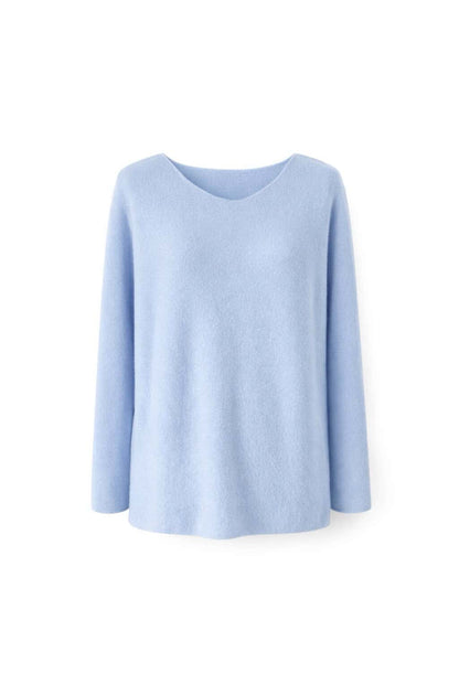 Jersey punto cuello redondo