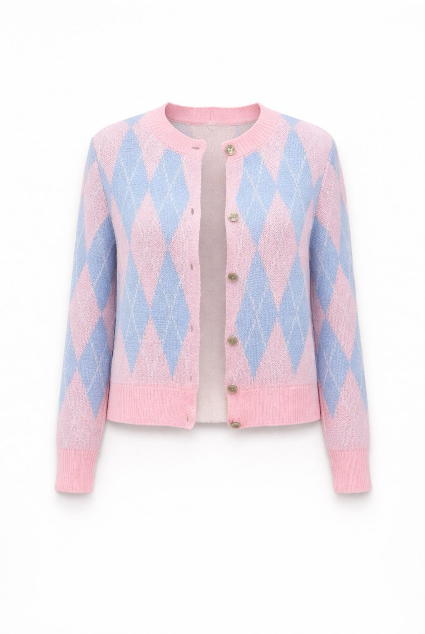 Cárdigan punto rombos