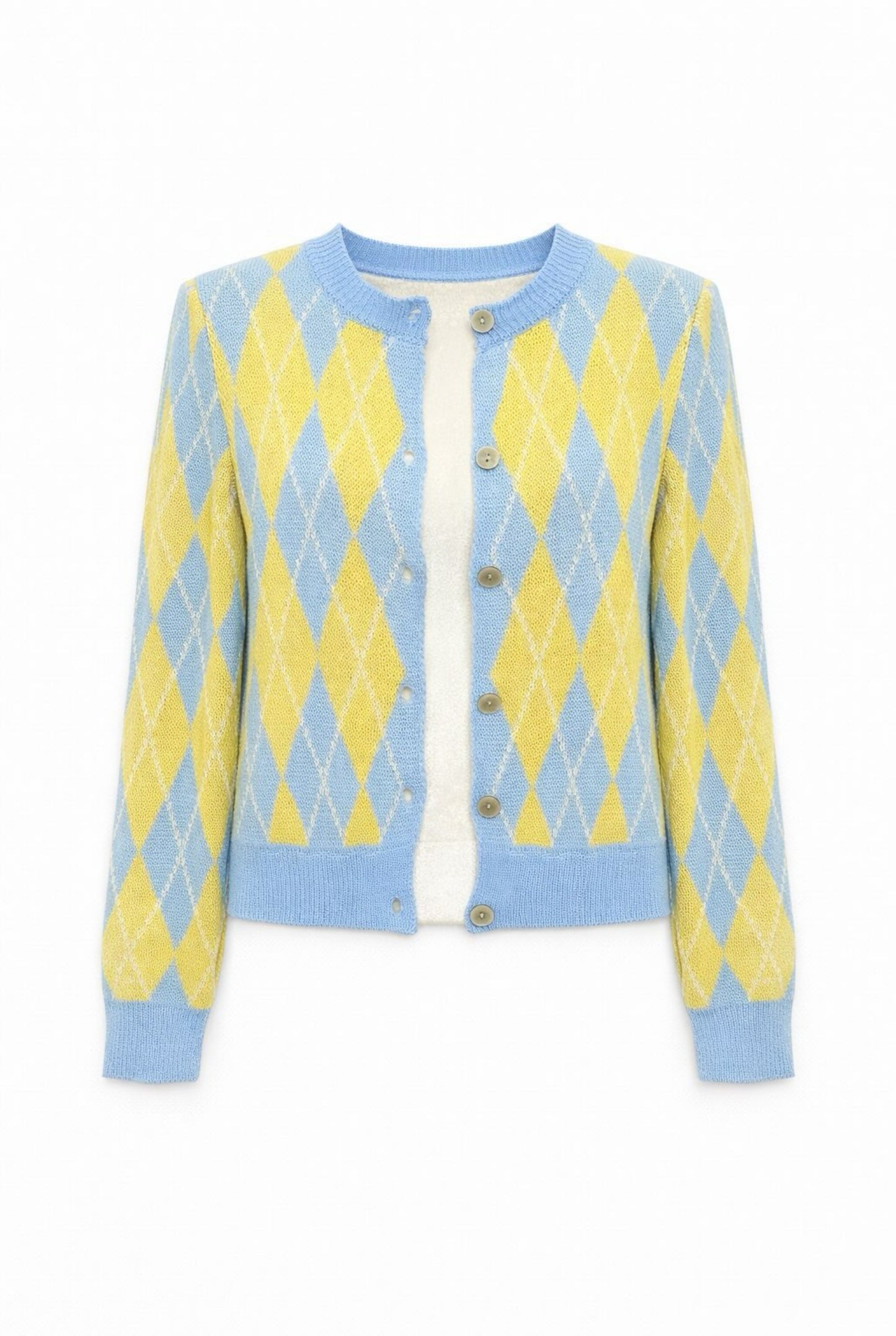 Cárdigan punto rombos