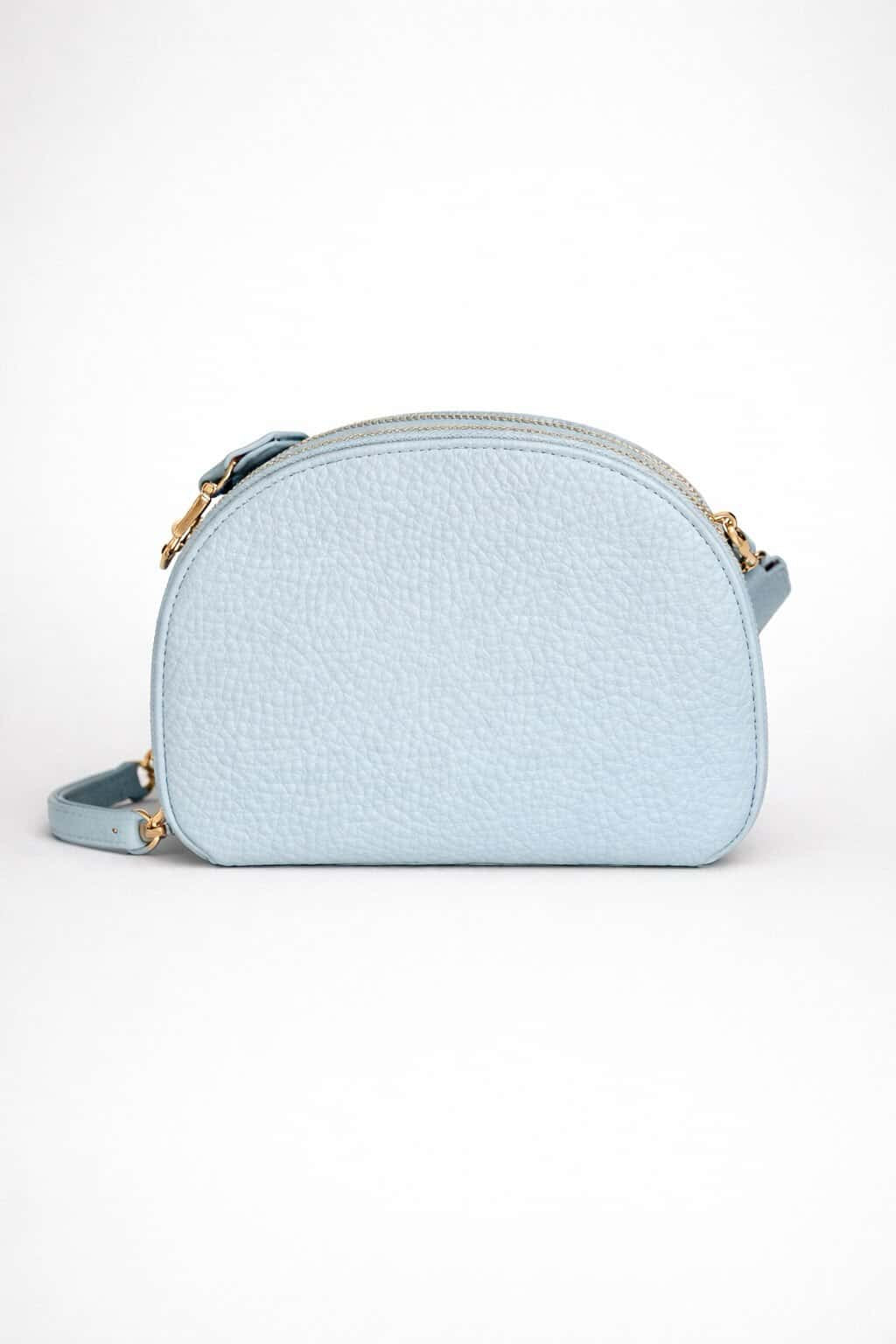 Bolso bandolera de forma redondeada