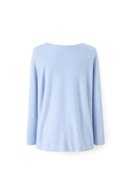 Jersey punto cuello redondo