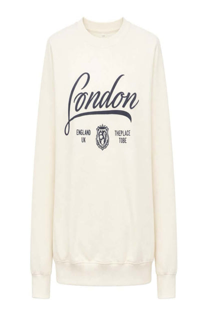 Sudadera suave bordados