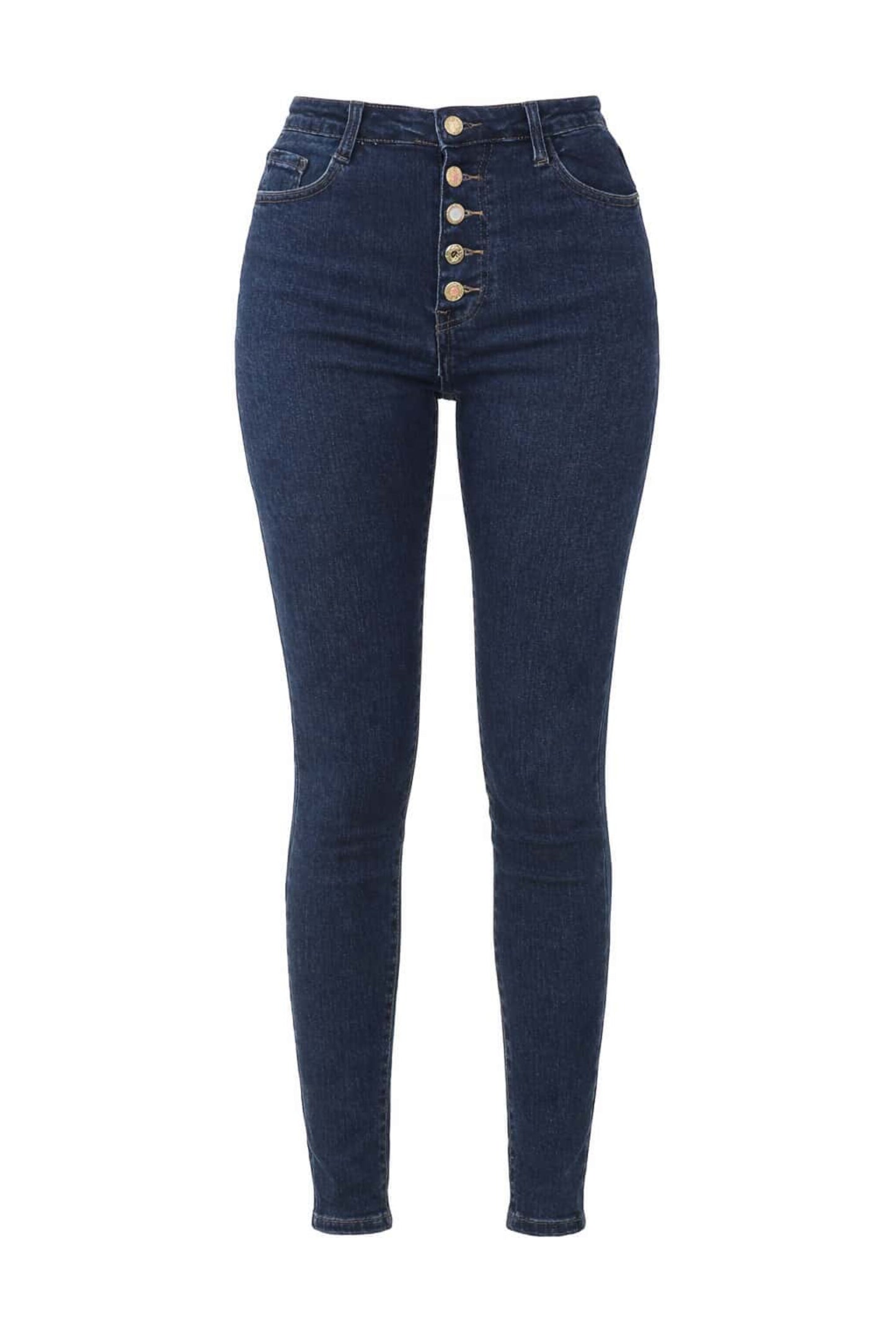 Jeans skinny botones